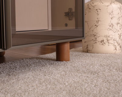 İtra 4 Kapaklı Gardırop Krem Gövde (2 Kapak Krem MDFLAM 2 Kapak Camlı) - 8