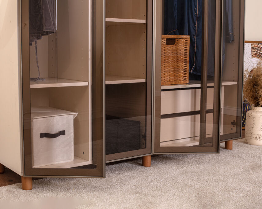 Vibe 4 Kapaklı Krem Gövde (Cam Kapak) - 6