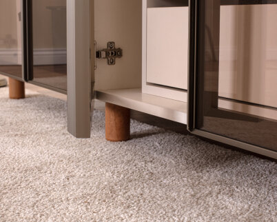 İtra 4 Kapaklı Gardırop Krem Gövde (Cam Kapak) - 7