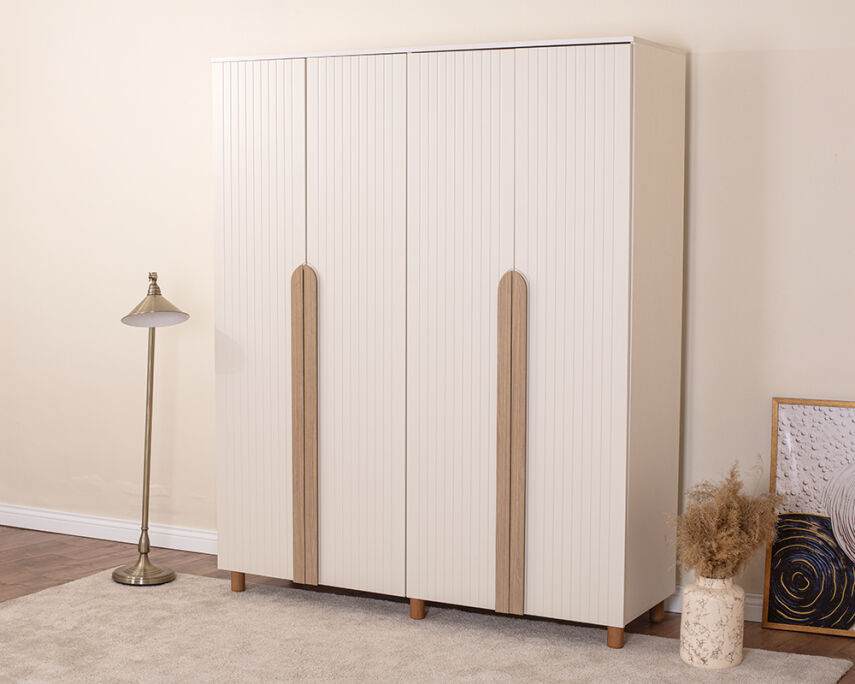 Vibe 4 Kapaklı Krem Gövde (Krem Lake Kapak) - 2