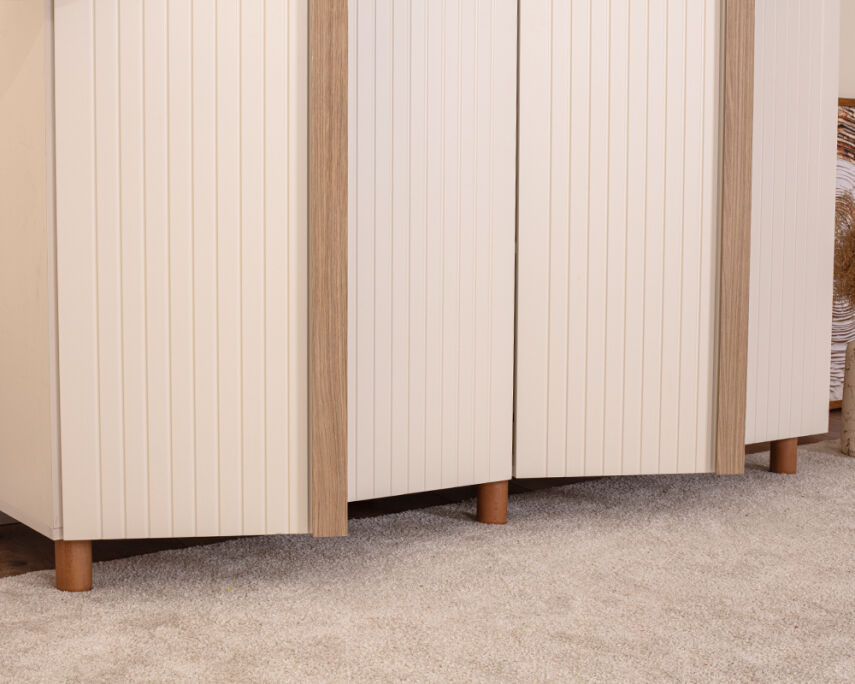 Vibe 4 Kapaklı Krem Gövde (Krem Lake Kapak) - 6