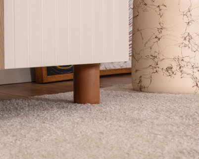 İtra 4 Kapaklı Gardırop Krem Gövde (Krem Lake Kapak) - 8