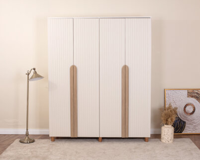 Vibe 4 Kapaklı Krem Gövde (Krem Lake Kapak) - 