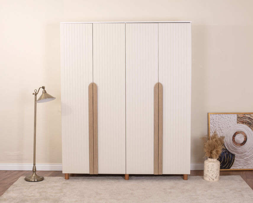 Vibe 4 Kapaklı Krem Gövde (Krem Lake Kapak) - 