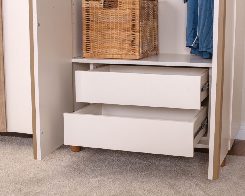 Vibe 4 Kapaklı Krem Gövde (Krem MDFLAM Kapak) - 5