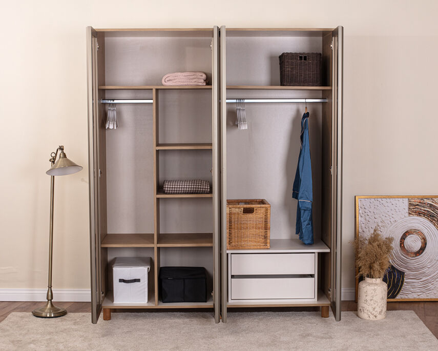 Vibe 4 Kapaklı Meşe Gövde (Cam Kapak) - 3