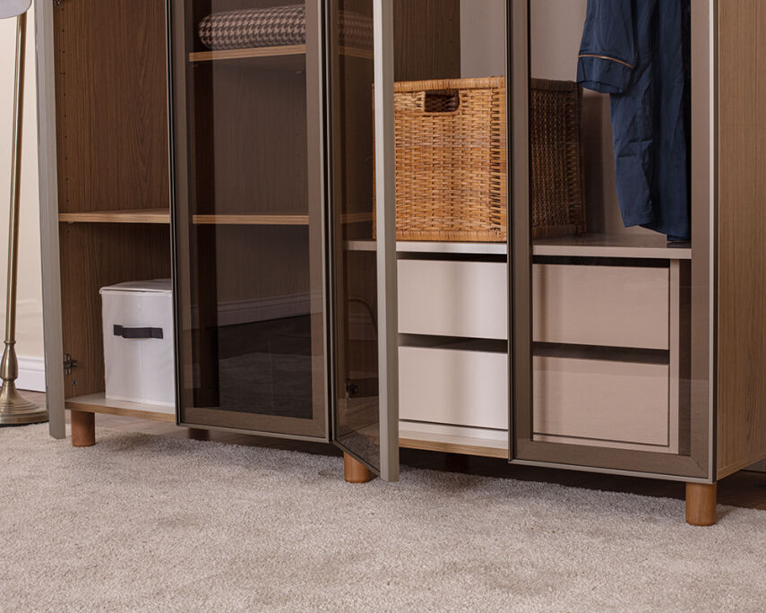 Vibe 4 Kapaklı Meşe Gövde (Cam Kapak) - 4