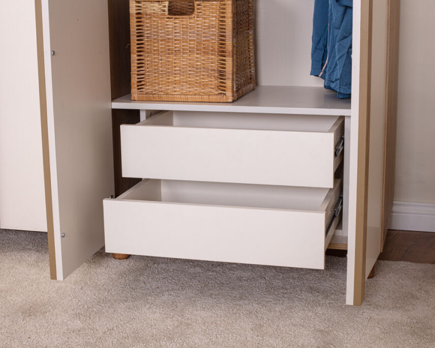 Vibe 4 Kapaklı Meşe Gövde (Krem MDFLAM Kapak) - 5