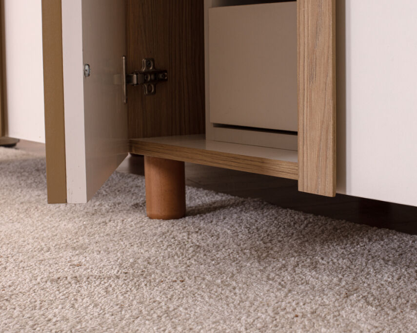 Vibe 4 Kapaklı Meşe Gövde (Krem MDFLAM Kapak) - 7