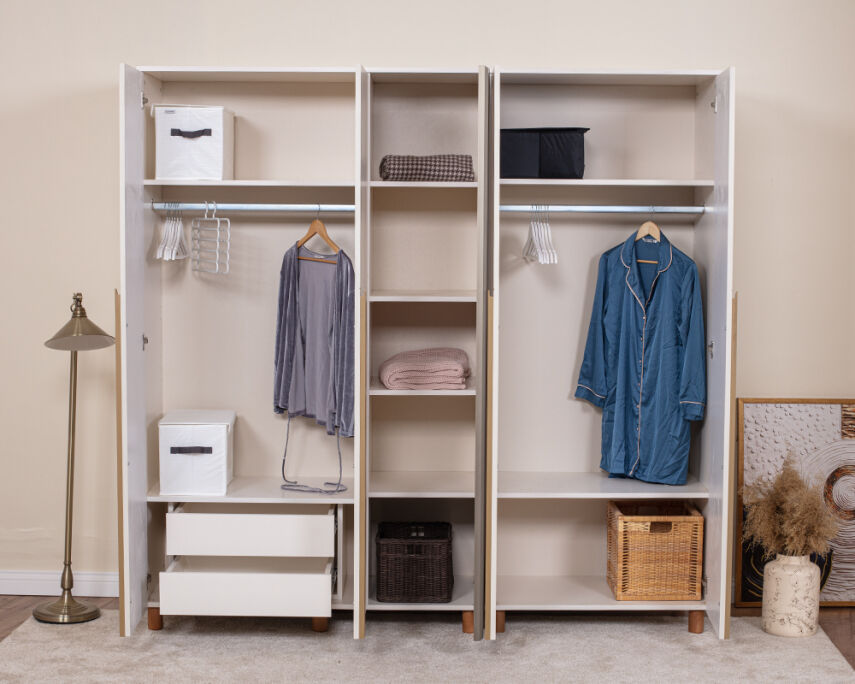 Vibe 5 Kapaklı Krem Gövde (4 Kapak Krem Lake 1 Kapak Camlı) - 3