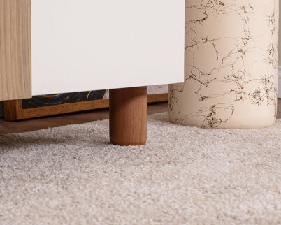 İtra 5 Kapaklı Gardırop Krem Gövde (4 Kapak Krem MDFLAM 1 Kapak Camlı) - 7