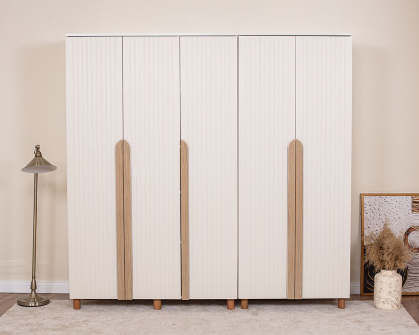 Vibe 5 Kapaklı Krem Gövde (Krem lake Kapak) - 