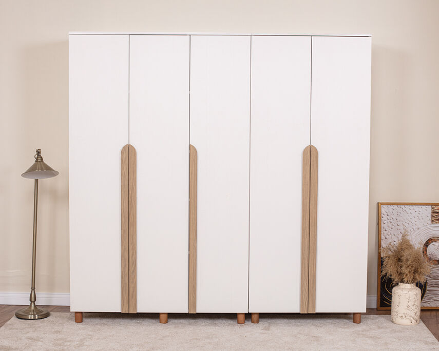 Vibe 5 Kapaklı Krem Gövde (Krem MDFLAM Kapak) - 