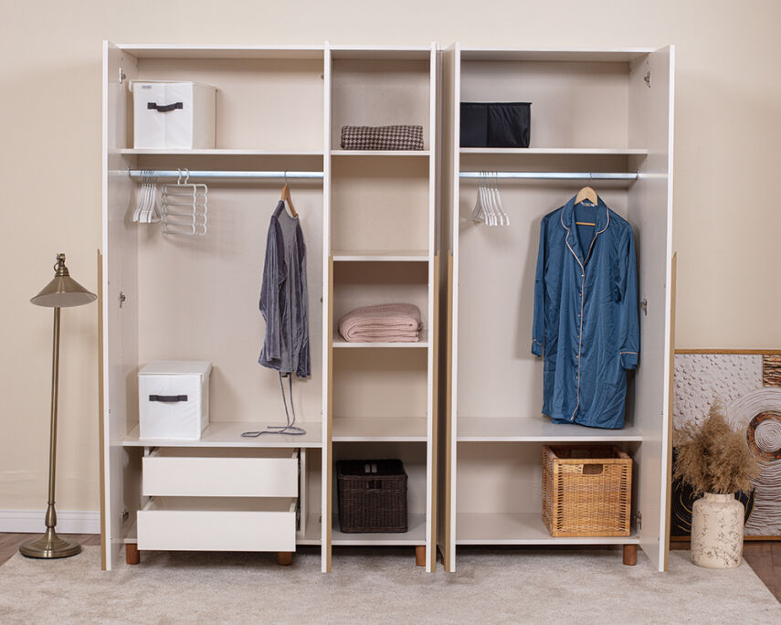 Vibe 5 Kapaklı Krem Gövde (Krem MDFLAM Kapak) - 3