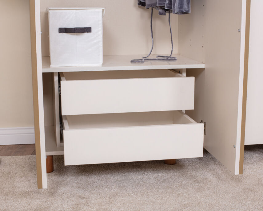 Vibe 5 Kapaklı Krem Gövde (Krem MDFLAM Kapak) - 5