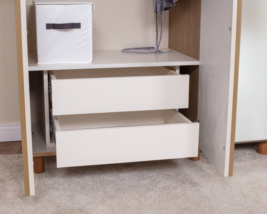 Vibe 5 Kapaklı Meşe Gövde (4 Kapak Krem Lake 1 Kapak Aynalı) - 4