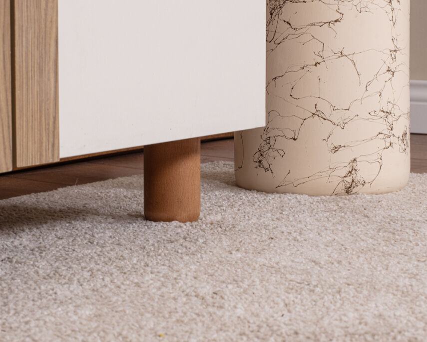 Vibe 5 Kapaklı Meşe Gövde (4 Kapaklı Krem MDFLAM 1 Kapak Aynalı) - 7