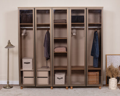 Vibe 5 Kapaklı Meşe Gövde (Cam Kapak) - 