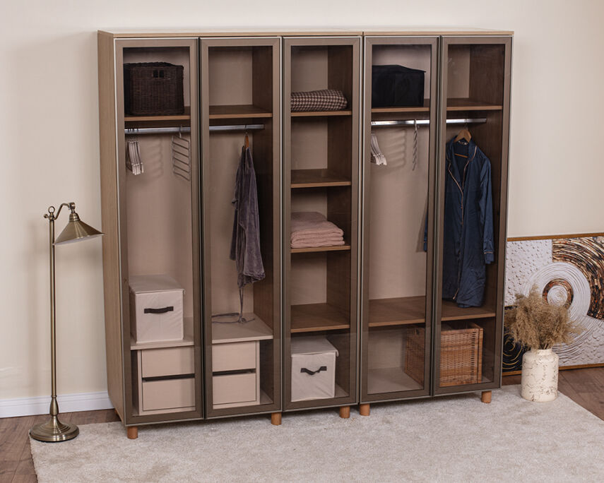 Vibe 5 Kapaklı Meşe Gövde (Cam Kapak) - 2