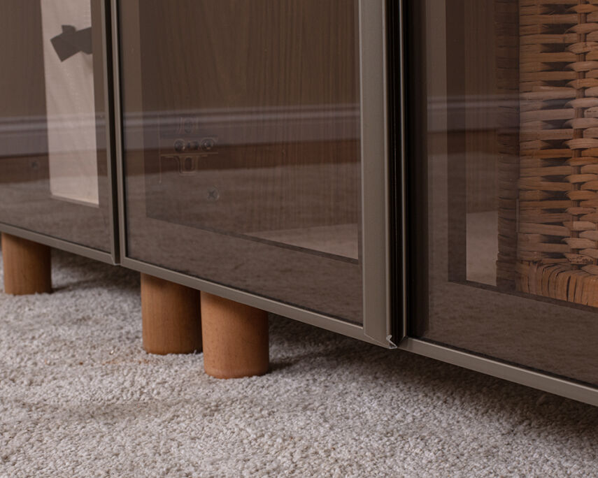 Vibe 5 Kapaklı Meşe Gövde (Cam Kapak) - 6