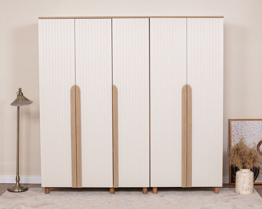 Vibe 5 Kapaklı Meşe Gövde (Krem Lake Kapak) - 