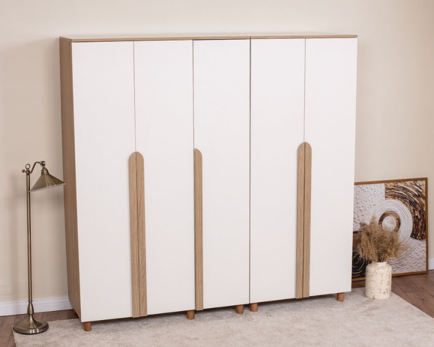 Vibe 5 Kapaklı Meşe Gövde (Krem MDFLAM Kapak) - 2