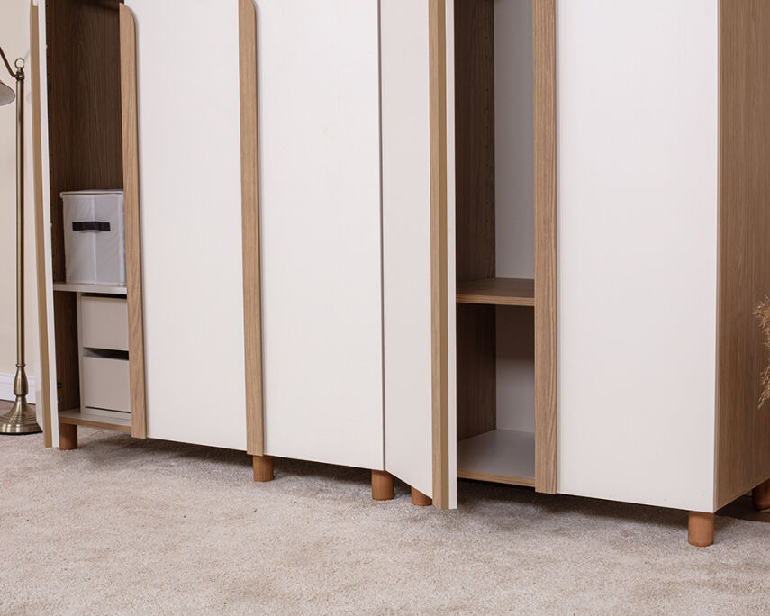 Vibe 5 Kapaklı Meşe Gövde (Krem MDFLAM Kapak) - 4