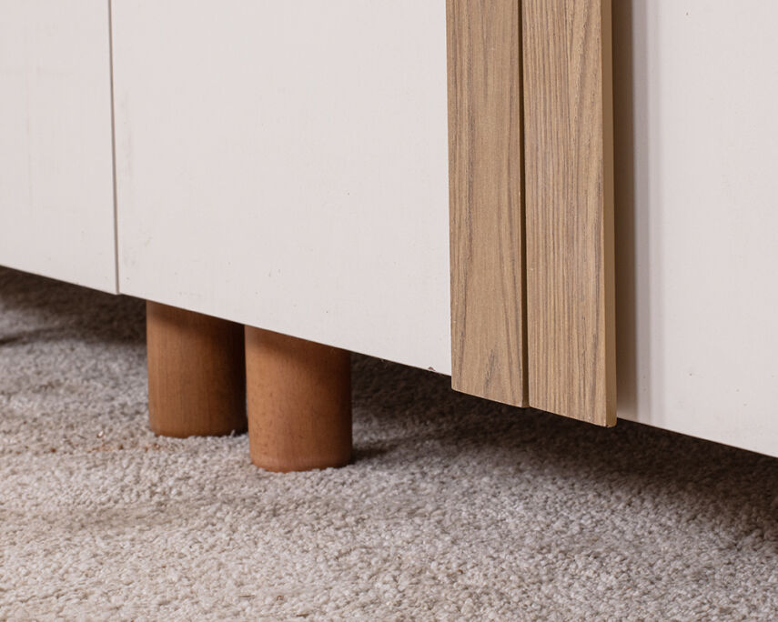 Vibe 5 Kapaklı Meşe Gövde (Krem MDFLAM Kapak) - 6