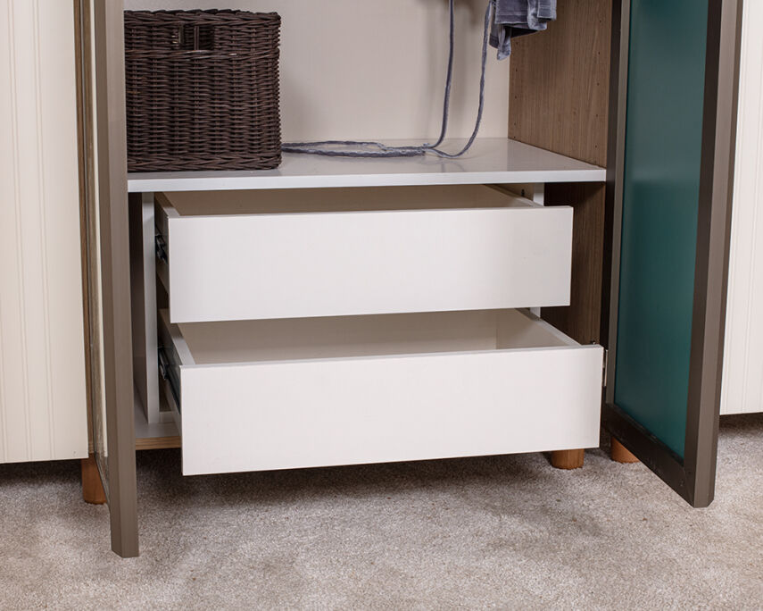 Vibe 6 Kapaklı Meşe Gövde (4 Kapak Krem Lake 2 Kapak Aynalı) - 5