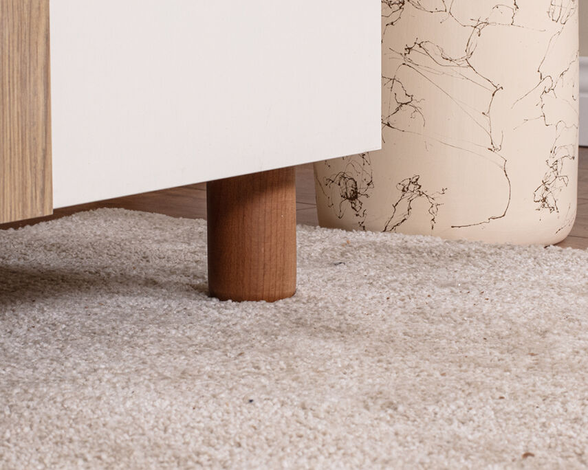 Vibe 6 Kapaklı Krem Gövde (4 Kapak Krem MDFLAM 2 Kapak Aynalı) - 7