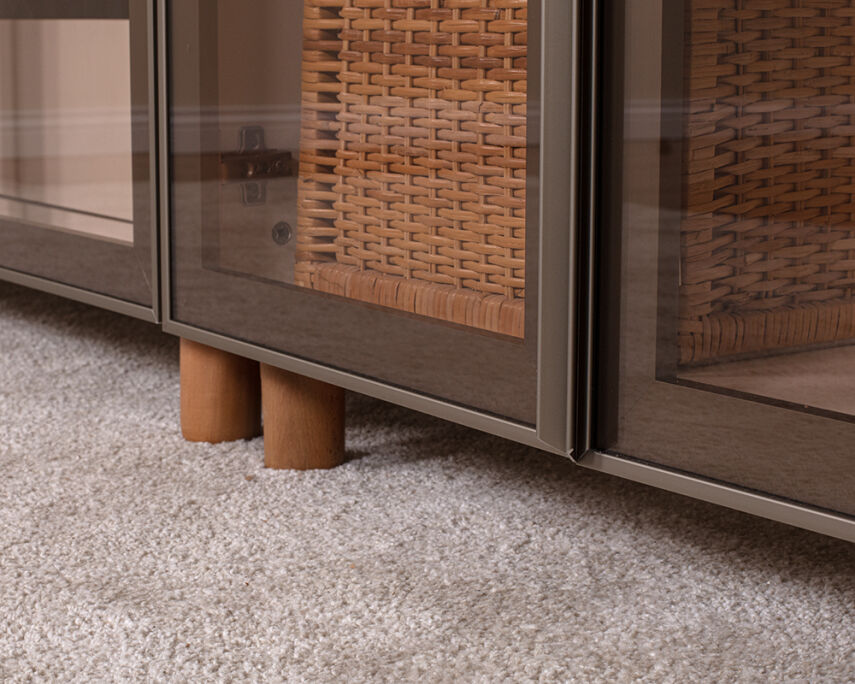 Vibe 6 Kapaklı Krem Gövde (Cam Kapak) - 6