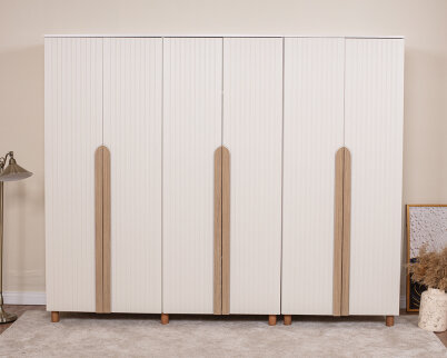 Vibe 6 Kapaklı Krem Gövde (Krem Lake Kapak) - 