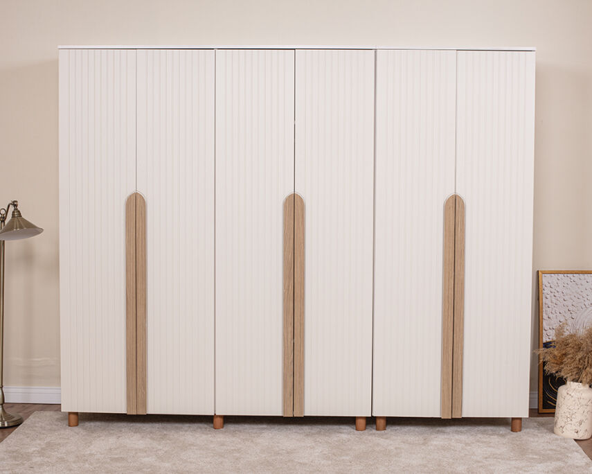 Vibe 6 Kapaklı Krem Gövde (Krem Lake Kapak) - 