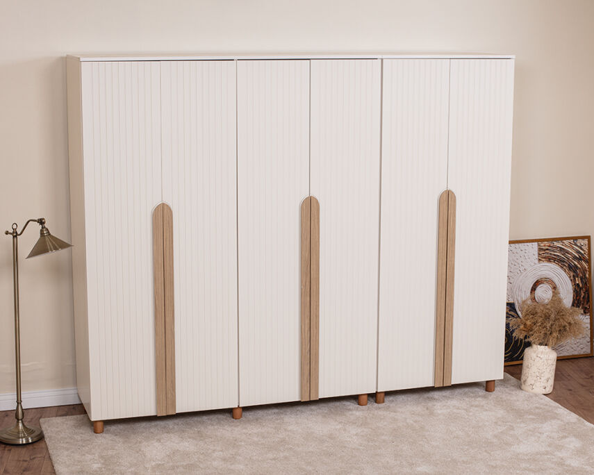 Vibe 6 Kapaklı Krem Gövde (Krem Lake Kapak) - 2