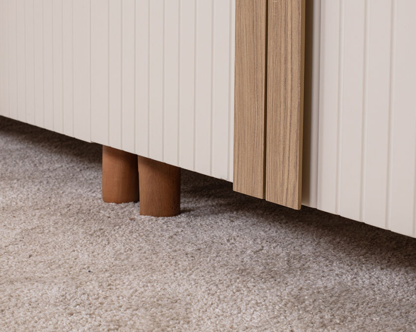 Vibe 6 Kapaklı Krem Gövde (Krem Lake Kapak) - 6