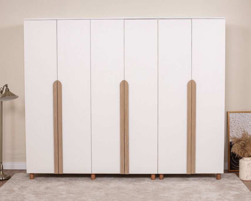 Vibe 6 Kapaklı Krem Gövde (Krem MDFLAM Kapak) - 