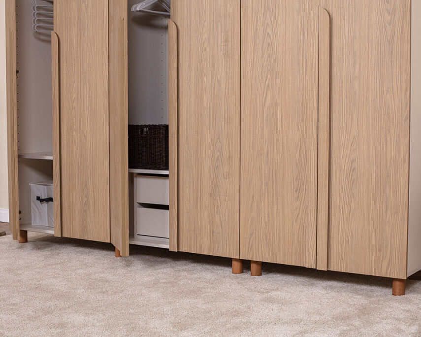 Vibe 6 Kapaklı Krem Gövde (Meşe MDFLAM Kapak) - 4