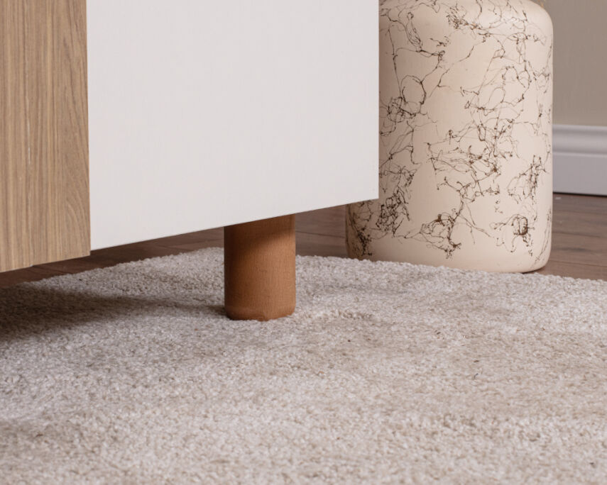 Vibe 6 Kapaklı Meşe Gövde (4 Kapak Krem MDFLAM 2 Kapak Camlı) - 7