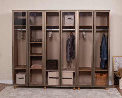 Vibe 6 Kapaklı Meşe Gövde (Cam Kapak) - 