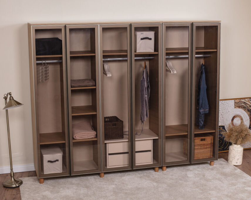 Vibe 6 Kapaklı Meşe Gövde (Cam Kapak) - 2