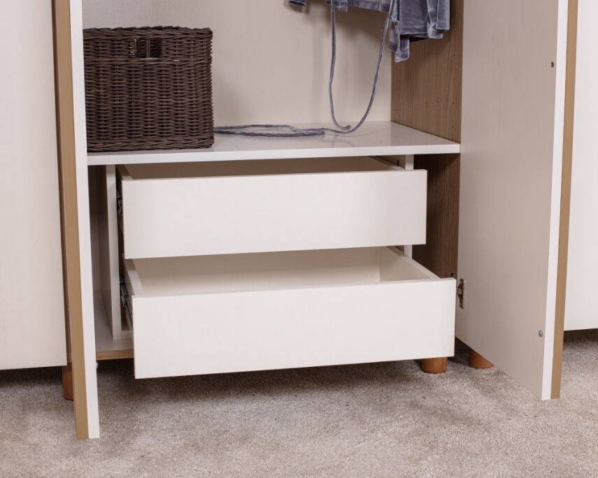 Vibe 6 Kapaklı Meşe Gövde ( Krem MDFLAM Kapak) - 5