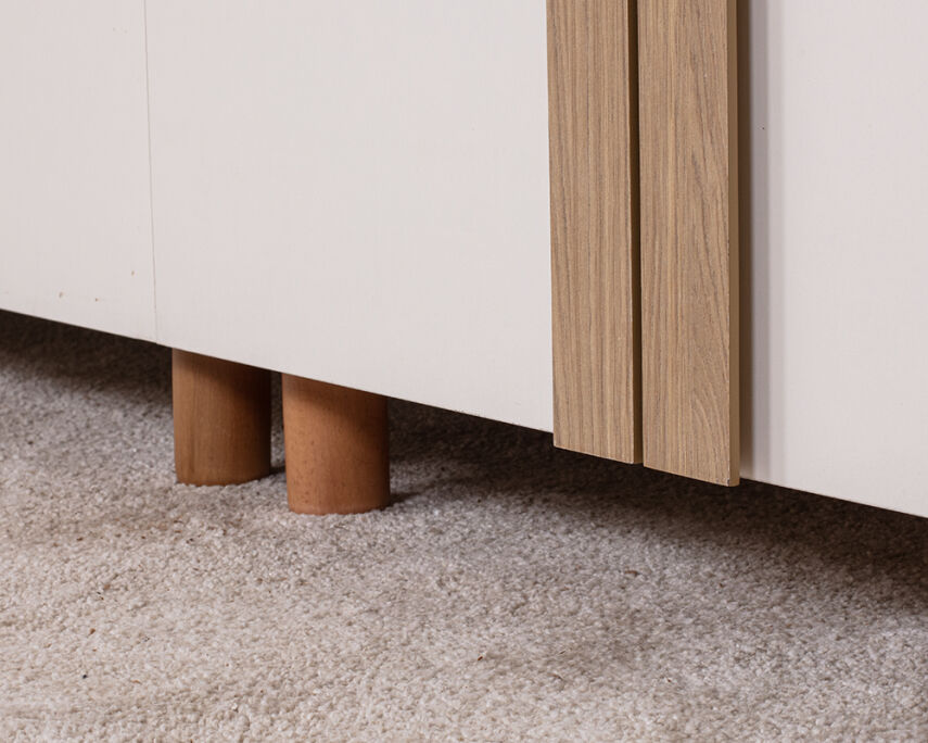 Vibe 6 Kapaklı Meşe Gövde ( Krem MDFLAM Kapak) - 6