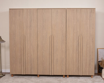 Vibe 6 Kapaklı Meşe Gövde (Meşe MDFLAM Kapak) - 