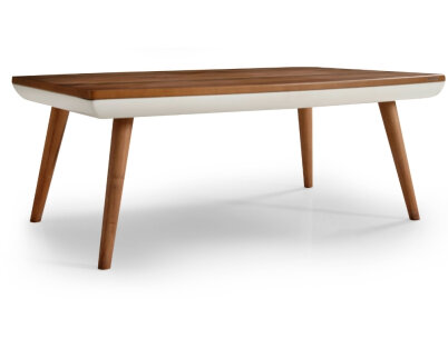 Vizyon Doğal Ceviz Kaplama Orta Sehpa 100x60 - 2